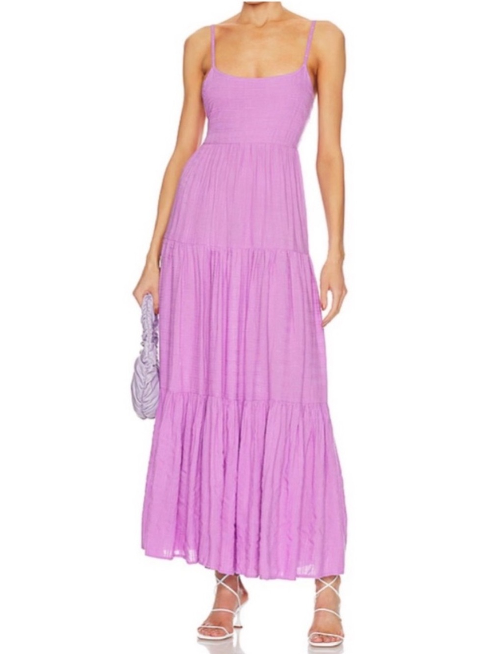 L Space Women's Tiered Maxi Dress - Purple